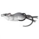 Livetarget Maus Walking Bait Grau/Weiß 7cm 14gr Egér Műcsali
