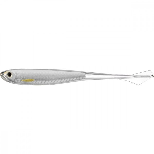Livetarget Ghost Tail Minnow Dropshot Bait Silver/Pearl 9,5cm Gummifisch