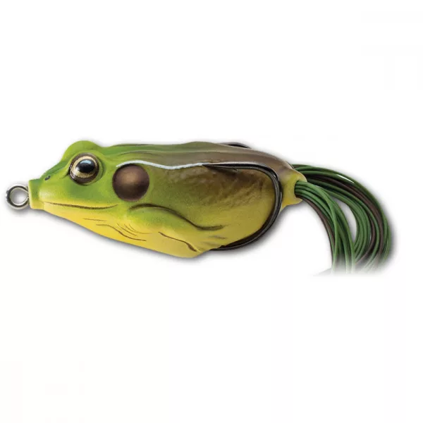 Livetarget Frosch Walking Bait Grün/Braun 4,5cm 7gr Béka Műcsali