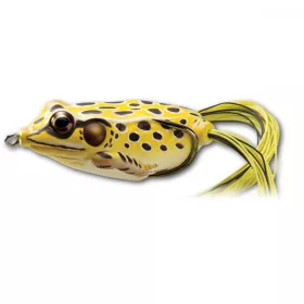   Livetarget Frosch Walking Bait Gelb/Schwarz 5,5cm 18gr Béka Műcsali
