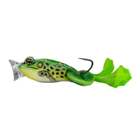  Livetarget The Ultimate Frog Popper Bait Grün Gelb 5cm 21gr Frosch Imitation