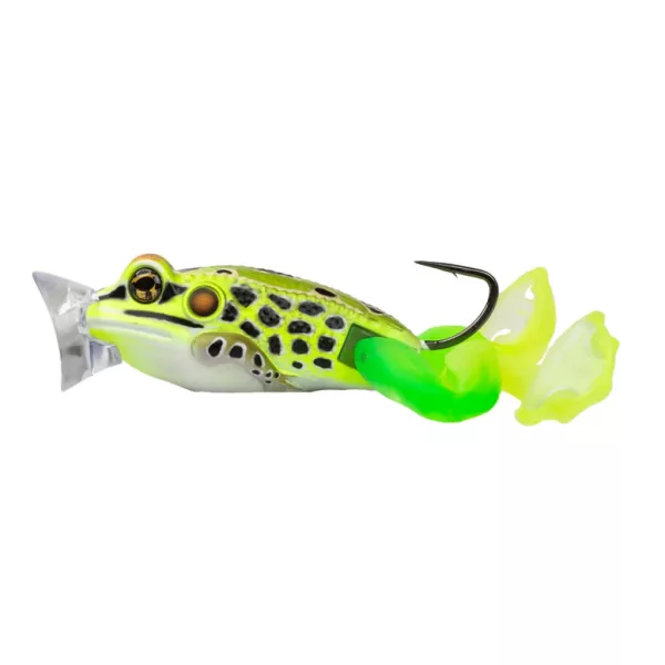 Livetarget The Ultimate Frog Popper Bait Florogreen Yellow 5cm 21gr Frosch Imitation