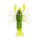 Livetarget Flusskrebs Unmontiert Chartreuse-Grün 7,1cm Sinkend Plastik-Krebs 6 Stk.