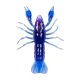 Livetarget Crawfish Un-Rigged Blue-Purple 9,7cm Sinking Plastikkrebs 4 Stk.