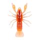 Livetarget Crawfish Un-Rigged Fire-Orange 9,7cm Sinking Plastikkrebs 4Stk.