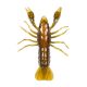 Livetarget Crawfish Un-Rigged Green-Brown 9,7cm Sinking Plastikkrebs 4 Stk.