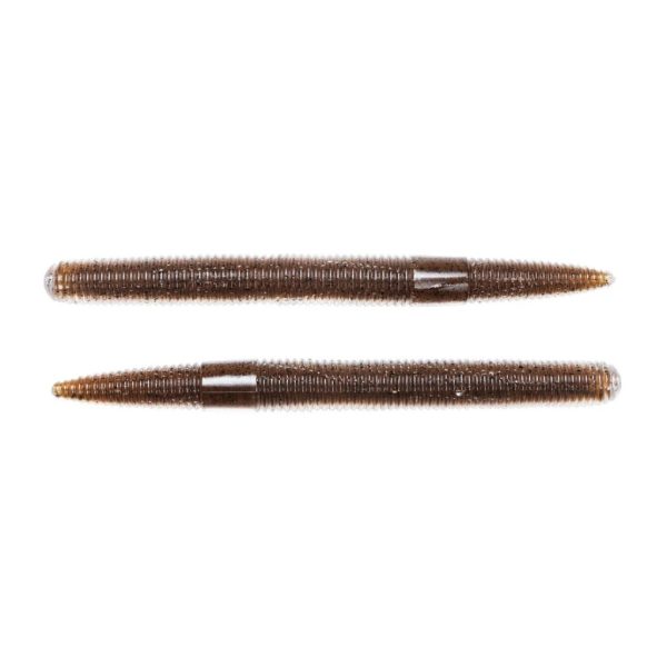 Livetarget Stick-Wurm Braun-Schwarz 10,2cm Wurmprofil 8 Stück