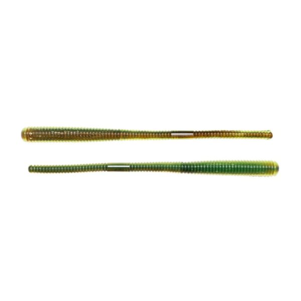 Livetarget Finesse Wurm Braun-Chartreuse 11,4cm Wurm Imitation 10 Stück