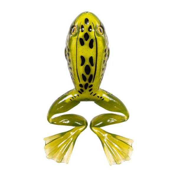 Livetarget Freestyle Frog Moss-Yellow 6cm Frosch Imitation 3 Stk.
