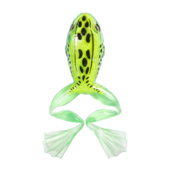Livetarget Freestyle Frog Grün-Weiß 6cm Froschimitation 3Stk