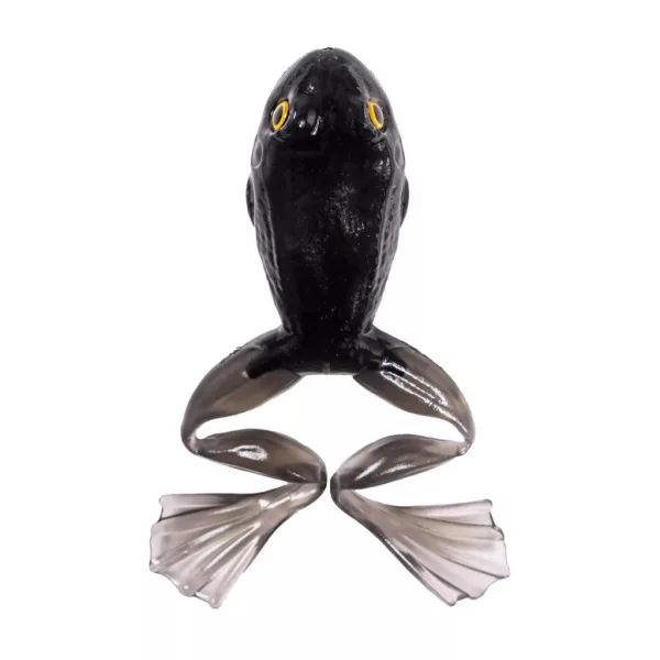 Livetarget Freestyle Frog Black-Black 7,5cm Frosch Imitation 2 Stk.
