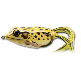   Livetarget Frog Walking Bait Yellow/Black 6,5cm 21gr Froschimitat