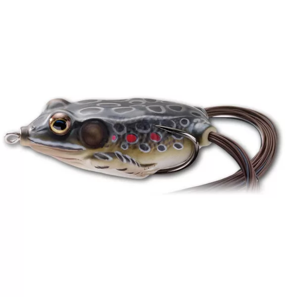 Livetarget Frosch-Walking-Köder Braun/Schwarz 11,7cm 25gr Frosch-Imitat