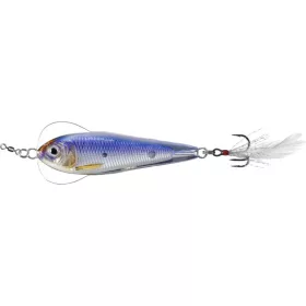 Livetarget Flutter Shad Silver Violet 21gr 6cm Taumelblinker