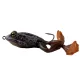 Livetarget The Ultimate Frog Stride Bait Schwarz-Schwarz 6,3cm 28gr Froschimitat