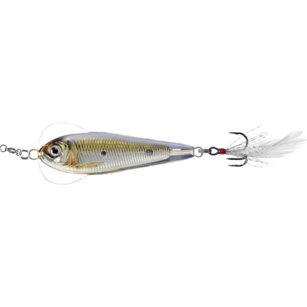 Livetarget Flutter Shad Jigging-Löffel Silber-Bronze 7cm 28gr Támolygó Villantó