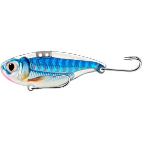   Livetarget Sonic Shad Blade Bait Leucht-Blau 5,5cm 7gr Vertikális Műcsali