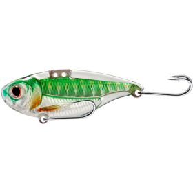   Livetarget Sonic Shad Blade Bait Silber-Kürbis 5,5cm 7gr Vertikal-Kunstköder