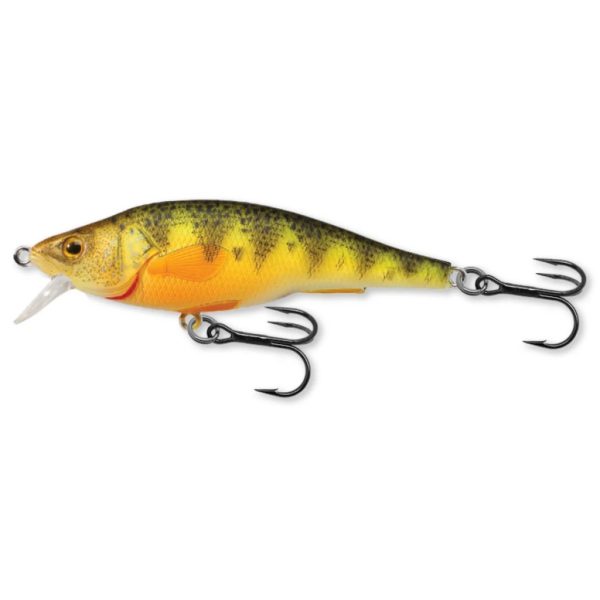 Livetarget Flussbarsch Jerkbait Fluoreszierend-Matt Schwimmend 11,5cm 35gr Wobbler
