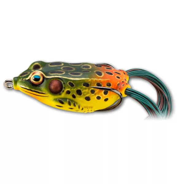 Livetarget Frosch Walking Bait Smaragd-Rot 6,5cm 21gr Floating Frosch-Imitation
