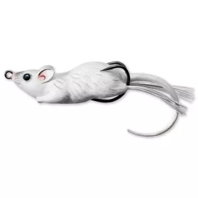   Livetarget Maus Walking Bait Grau-Weiß 9cm 28gr Maus-Kunstköder