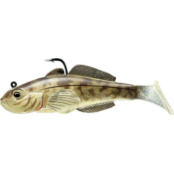 Livetarget Grundel Swimbait Natur 9cm 21gr Kunststoff-Grundel