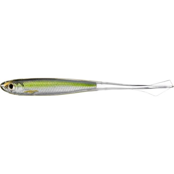 Livetarget Geisterschwanz-Köderfisch-Dropshot-Köder Silber-Grün 13cm Dropshot-Köder