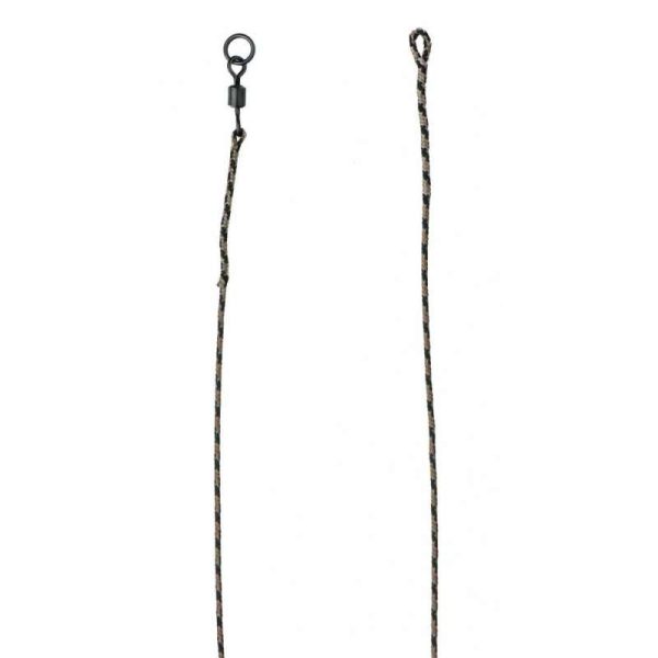 Mivardi 80cm Vorgebundene Lead Core Schnur mit Schnellverschluss 2 Stk.