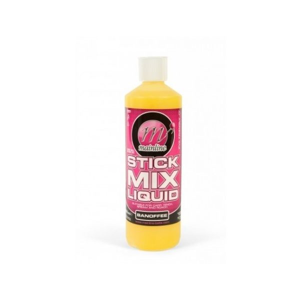 Mainline Stick Mix Liquid - Banoffee - 500 ml Flasche - Sprühflasche, flüssiges Aroma