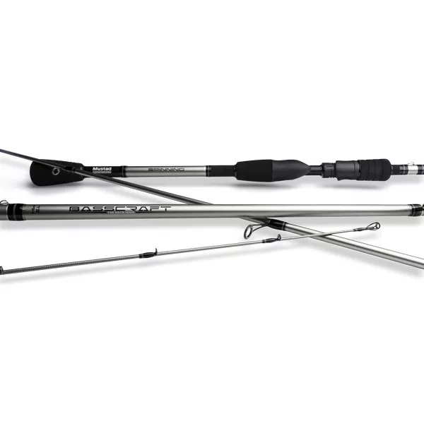 Mustad Basscraft M 2-teilige 2,13m 5-21gr Spinnrute