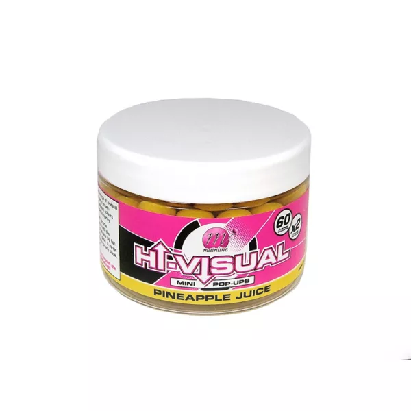 Mainline High Visual Mini Pop-ups Pineapple Juice 12 mm - Pop-up Hakenköder