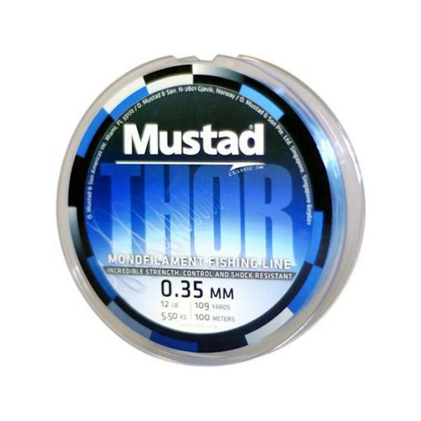 Mustad Thor Super Soft Mono Clear 0,95mm 100m Monofile Hauptschnur