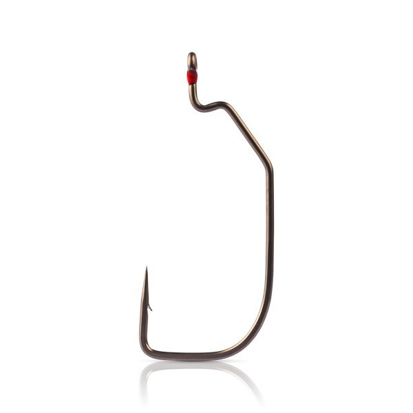 Mustad Assault Wide Gap, 3/0 6 Stk. Offset Haken