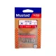 Mustad Ruthless Eyed 1/0 Öhrhaken, mit Widerhaken 6 Stk.