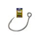 Mustad Ruthless In-Line Titan Steel 1 geöhrter Haken mit Widerhaken 6 Stk.