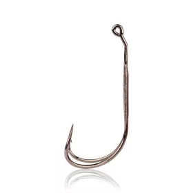   Mustad Frog Double Hook 2X Strong 3.5G Black Nickel 4/1 Doppelhaken 2Stk