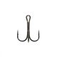 Mustad Np Round Bend Treble Hook 3/0 5 Stück Drillingshaken