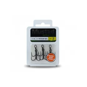   Mustad NP Round Bend Drilling 6 Widerhakenloser Drillingshaken 6 Stk.
