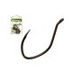 Mustad Ultra NP Single Catfish Black Nickel 5/0 Geöhrter Haken mit Widerhaken 5 Stk.