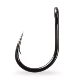   Mustad Hoodlum Live Bait Hook 1/0 7 Stück Wels-Haken mit Öhr und Widerhaken