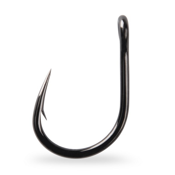 Mustad Hoodlum Live Bait Hook 1/0 7 Stück Wels-Haken mit Öhr und Widerhaken