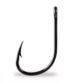   Mustad Big Gun Hooks 4/0 5 Stk. Welsangelhaken mit Öhr und Widerhaken