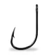 Mustad Big Gun Hooks 8/0 3 Stk. Welsangelhaken mit Öhr und Widerhaken