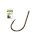 Mustad Big Gun 2/0 Haken mit Öhr, Widerhaken 8 Stück