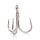 Mustad Un Inline Treble 5X Strong Titan Steel 4/0 Drillingshaken 4 Stk
