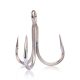 Mustad Un Inline Treble 5X Strong Titan Steel 7/0 Drillingshaken 2 Stk