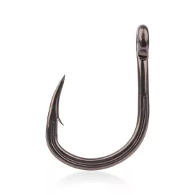   Mustad Hoodlum® Titan Steel 4/0 Haken mit Öhr und Widerhaken 6 Stk