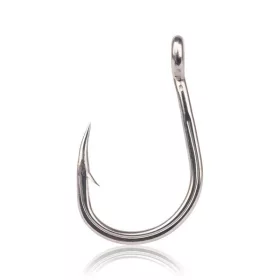   Mustad Uni Jigging Hook Titan Steel 2/0 Öhr-, Bart-Haken 5 Stk.