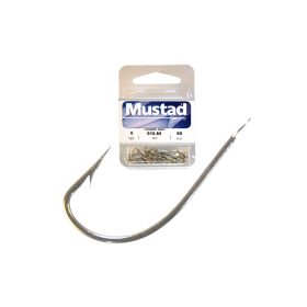 Mustad Crystal Nickel 2/0 Brassenhaken 25 Stück