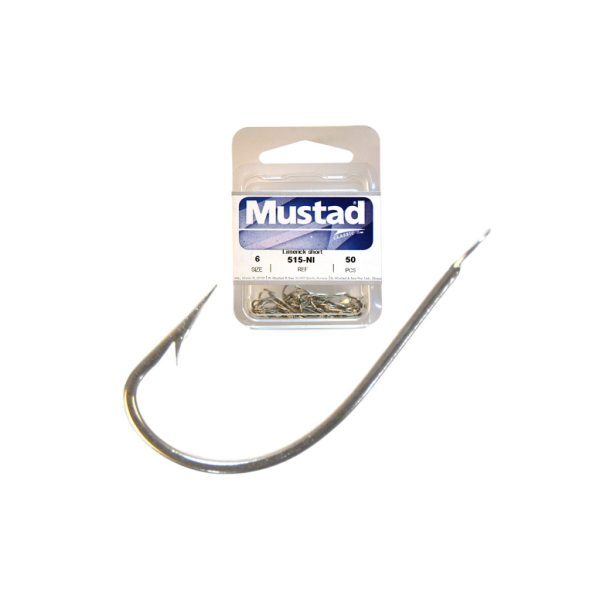 Mustad Crystal Nickel 2/0 Brassenhaken 25 Stück
